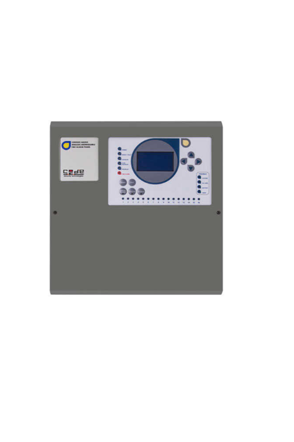 CODESEC AA-504-2 - Adresli Yangın Paneli (2 Loop Kartı Takılabilir)