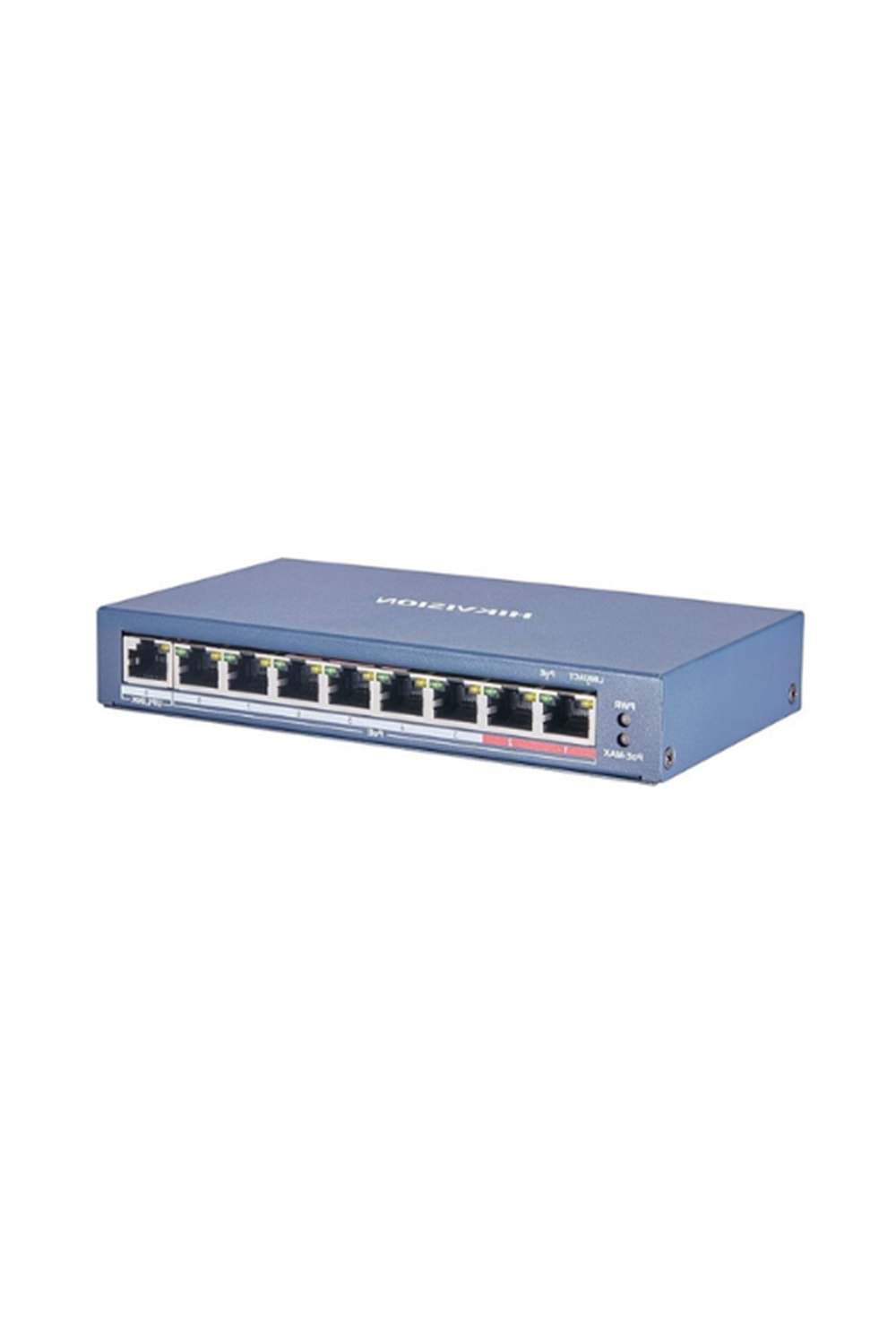 HIKVISION DS-3E0109P-E-M(B) 8 PORT 10-100 POE SWİTCH