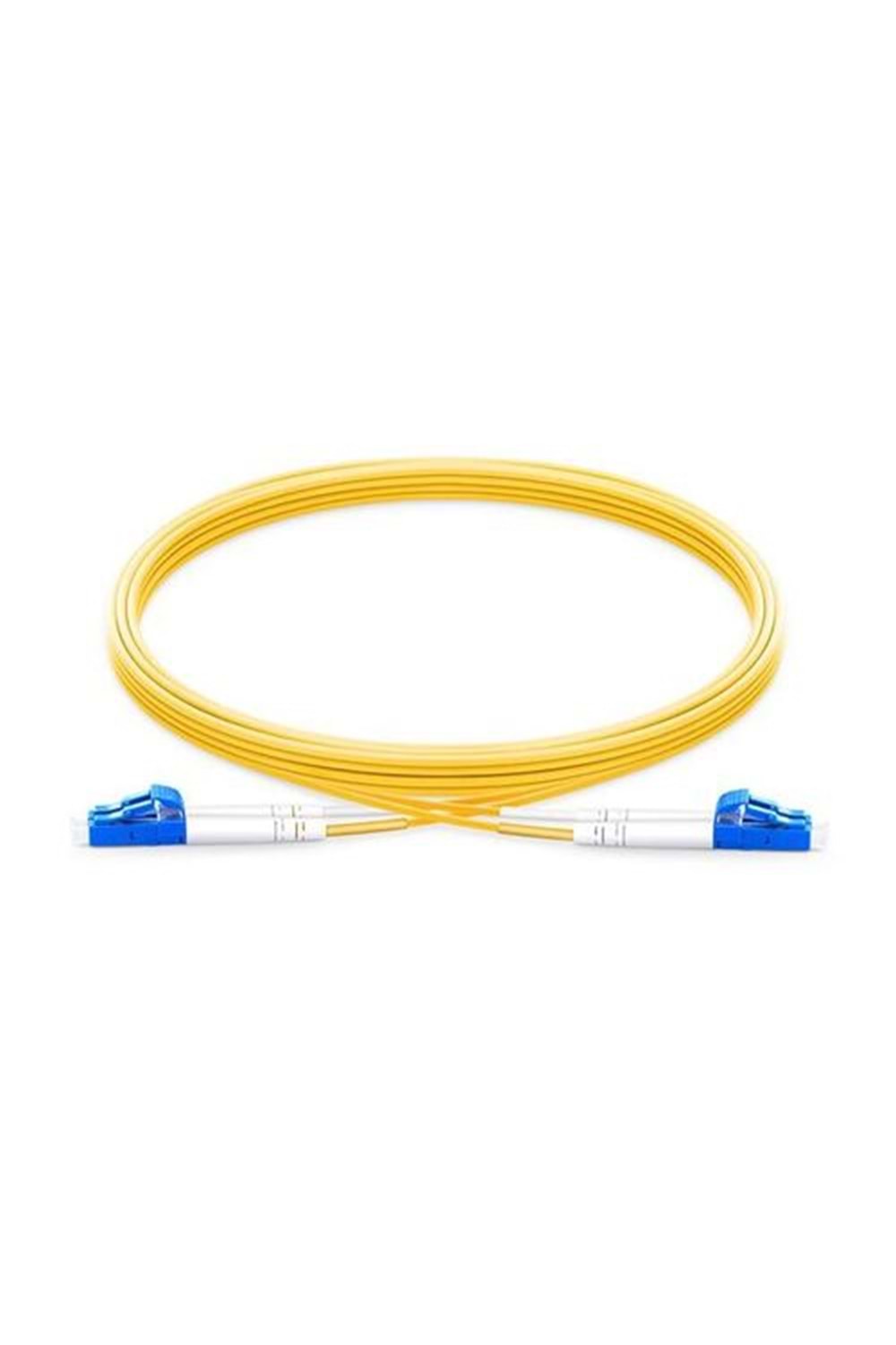 SC-UPC-LC-UPC SM 9-125 DX LSZH FİBER PATCH CORD KABLO 1MT