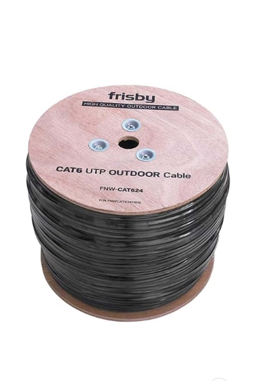 FRISBY FNW-CAT624 CAT6 UTP 305 Metre 23 AWG 0.58 mm Network Kablosu (Outdoor)