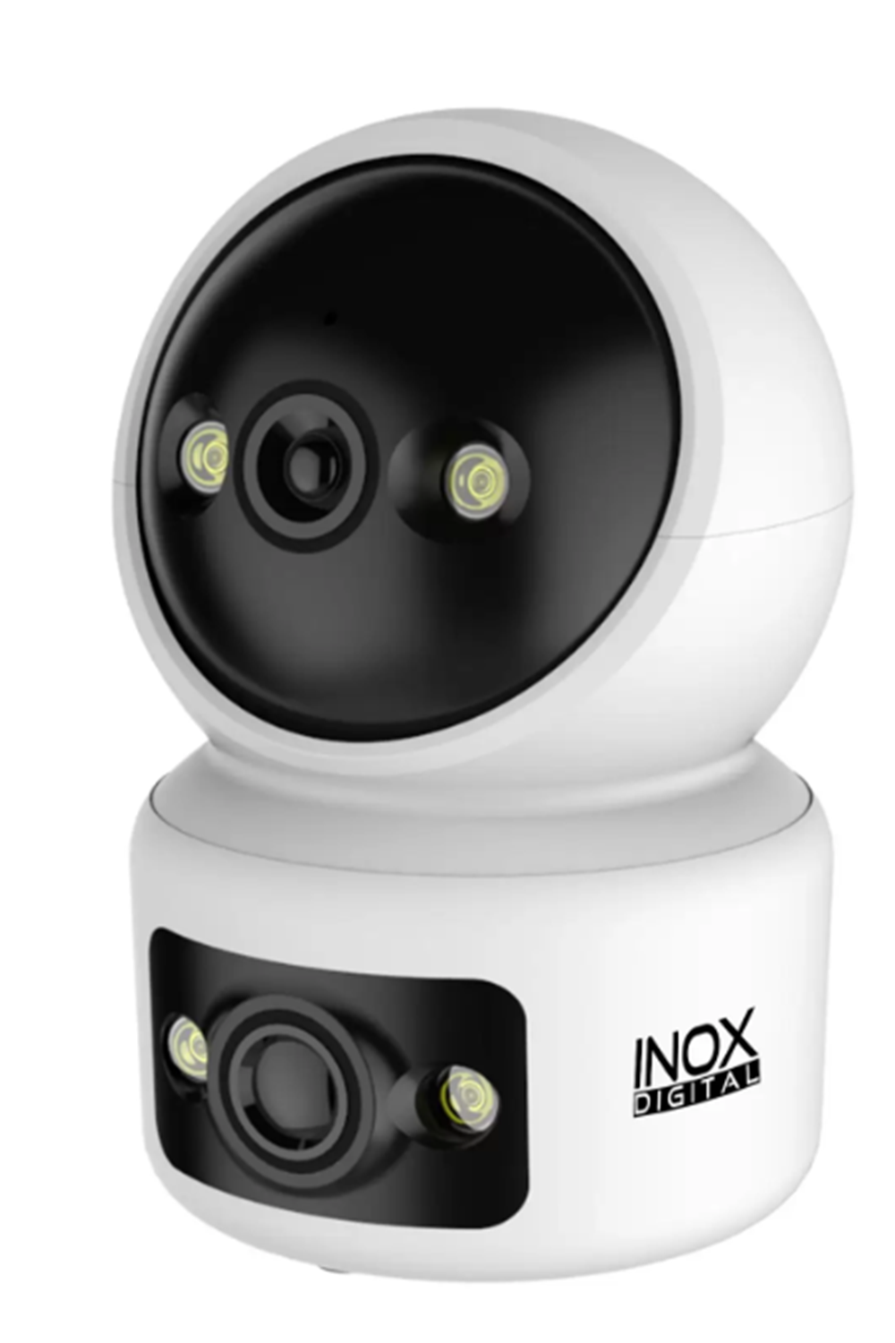 INOX INOX-12IPC 3+3 Megapiksel 1080P Full HD Wi-Fi Çift Lensli Gece Görüşlü İç Ortam Kamera
