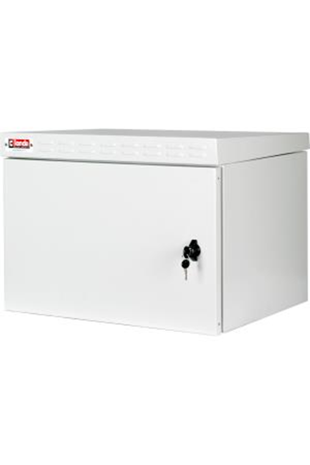 LANDE LN-ESOIP5507U6045-LG MONTAJLI 07U 19 INCH W600MM D450MM (2 FAN UYUMLU)PROLINE500-O SAFEBOX OUTDOOR SERISI IP55 KABINET(BEYAZ) (ON TEK ACILIM METAL/A)