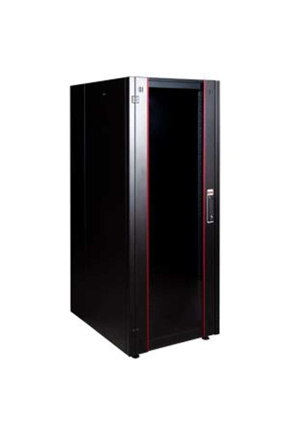 LANDE LN-HL36U6080-BL-B KS-FS-9473 -MONTAJLI 36U W600MM X D8000MMPROLINE400 DIKILI TIP SERISI KABINET (SIYAH)(ON TEK ACILIM CAM/B-TURKIYEPAKET/TEKERLEKSIZ)