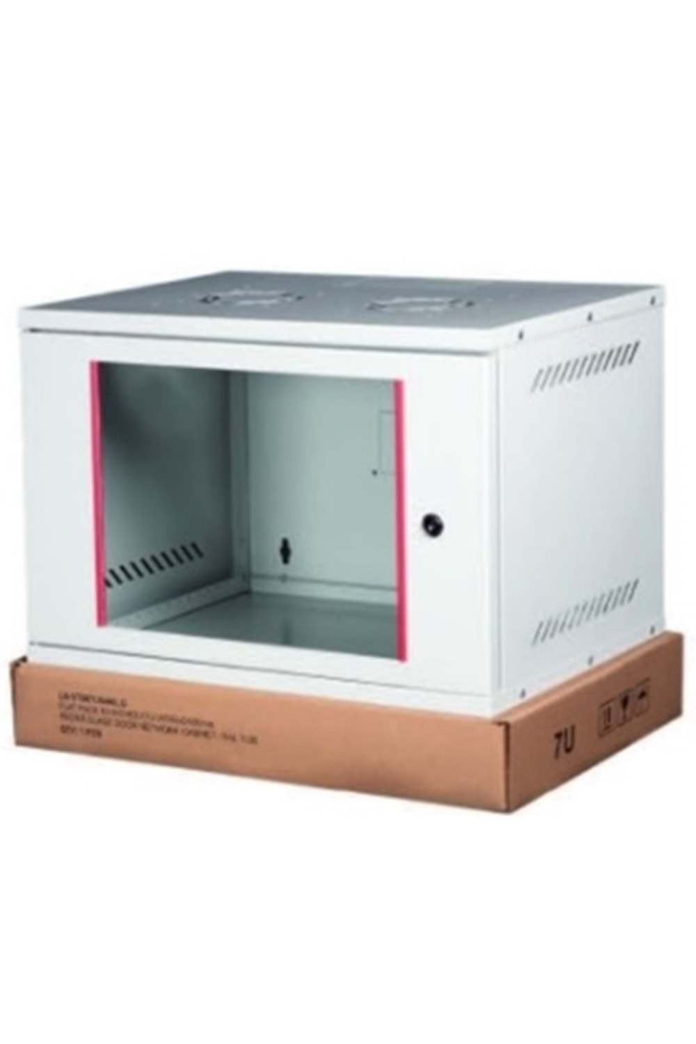 LANDE LN-STB07U5440LG DEMONTE 19 INCH 07U W540XD400 MM KABINET (RAL 7035)(ONTEK CAM KAPAK)