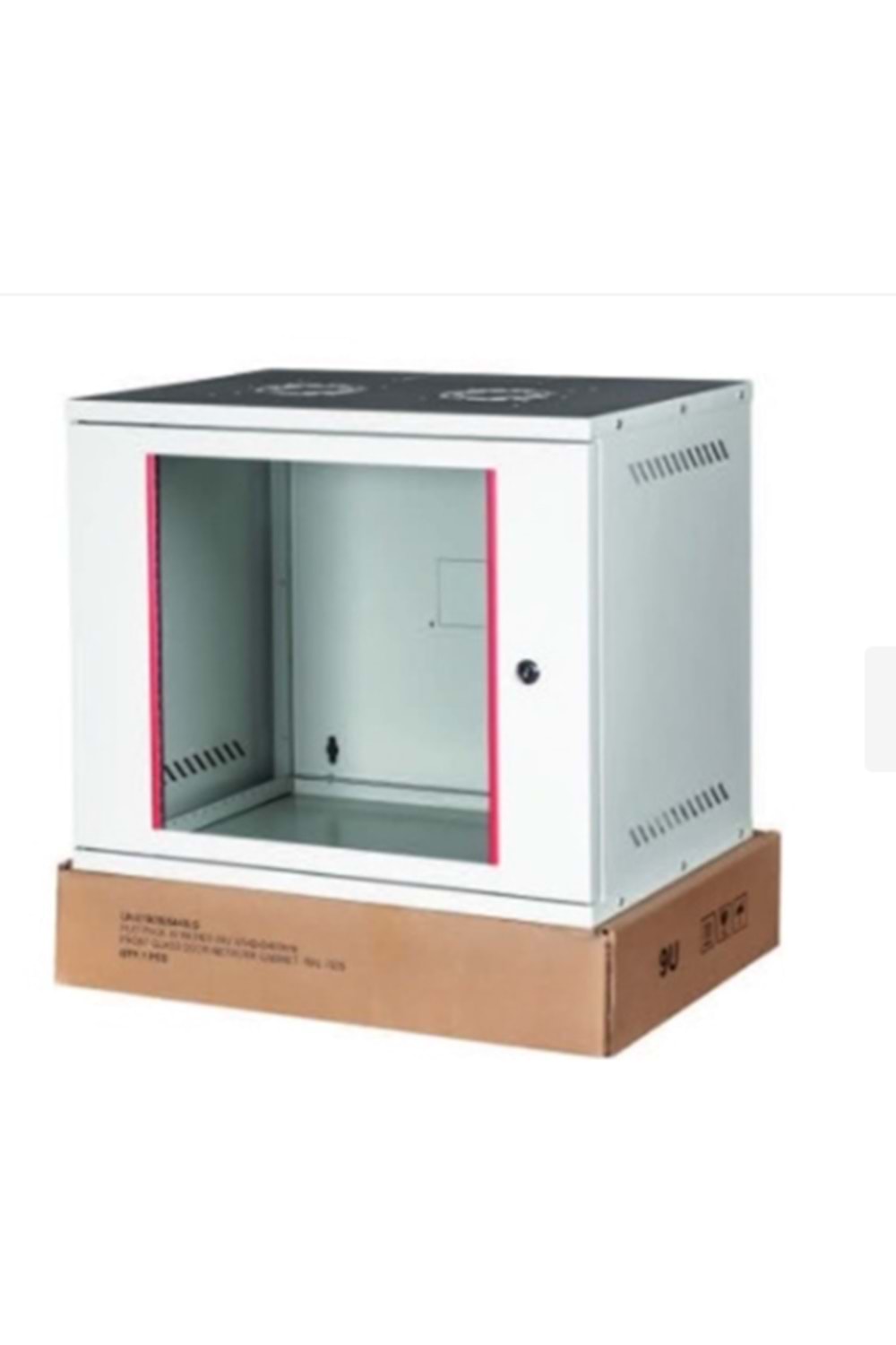 LANDE LN-STB09U5440LG DEMONTE 19 INCH 09U W540XD400 MM KABINET (RAL 7035)(ONTEK CAM KAPAK)