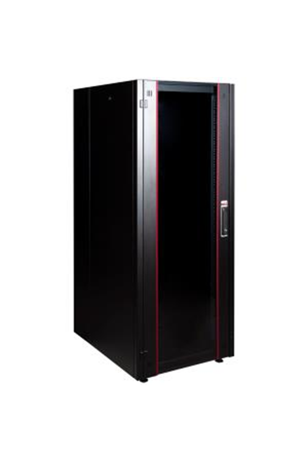 LANDE LNHL32U6080-BL-B KS-FS / 9473 -MONTAJLI 32U W600MM X D8000MM PROLINE400DIKILI TIP SERISI KABINET (SIYAH) (ON TEK ACILIM CAM/BTURKIYEPAKET/TEKERLEKSIZ)