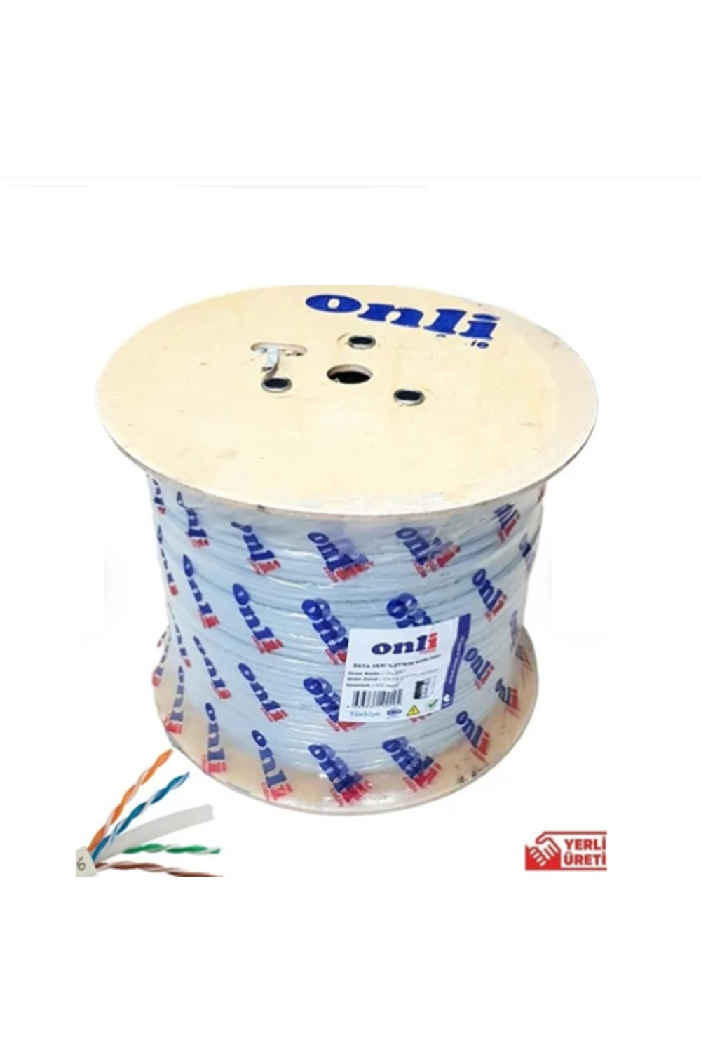 ONLİ CABLE ON-6001 CAT6(U-UTP) 24AWG 500MT KABLO