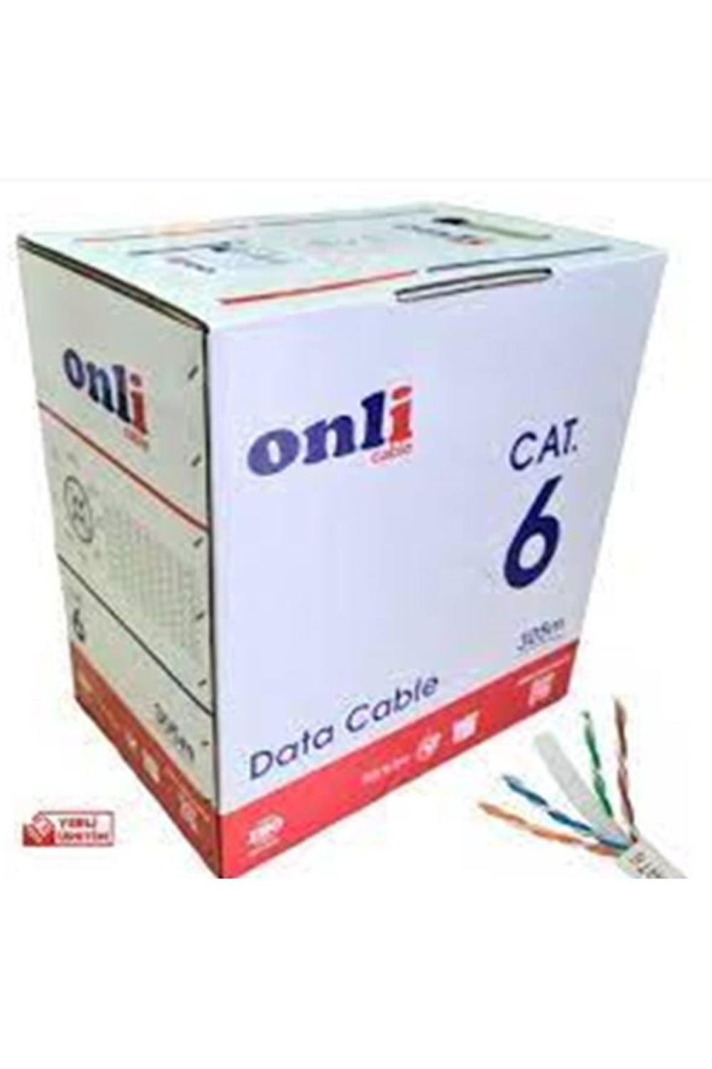 ONLİ CABLE ON-6006 CAT6(U-UTP) 23AWG PE 305MT OUTDOOR KABLO