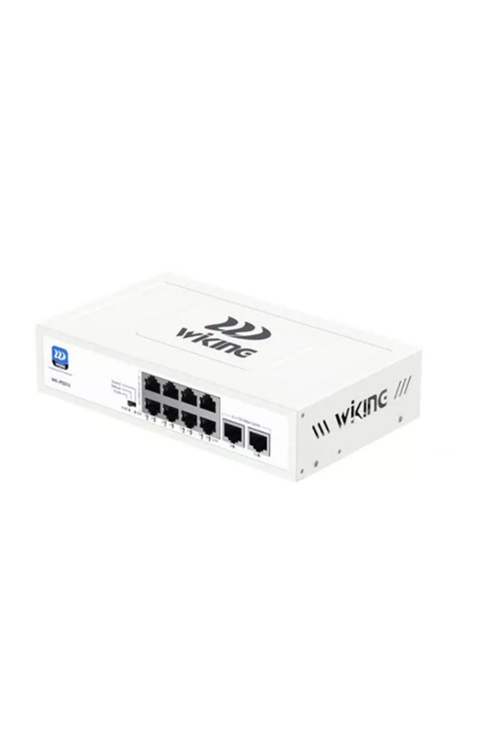 Wİ-TEK WIKING WK-PS210 8 PORT MEGABİT + 2 PORT MEGABİT UPLİNK POE SWİTCH 76W