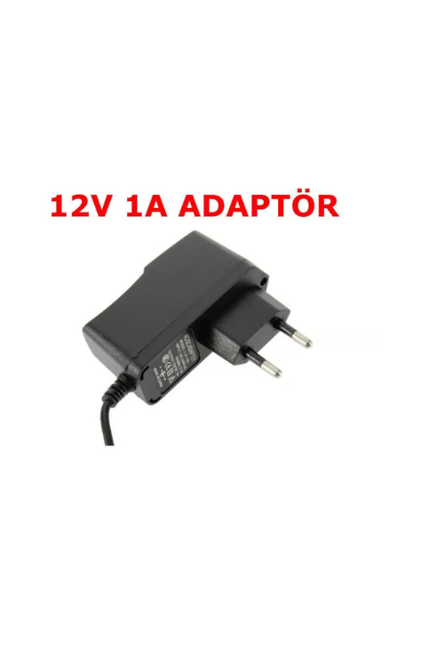 12V 1A ADAPTÖR PLASTİK