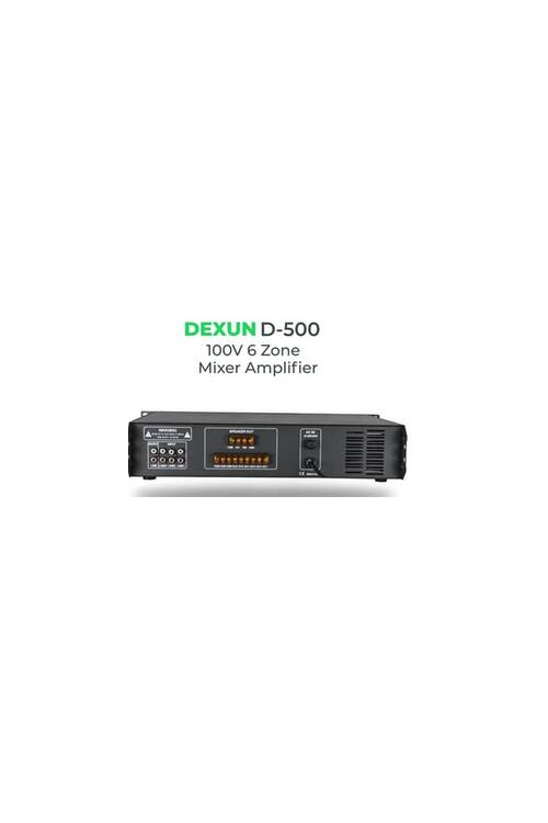DECON DA-500 - Power Anfi - Tek kanallı Class-D amplifikatör, 500watt, 100V & 8 Ohm uyumlu