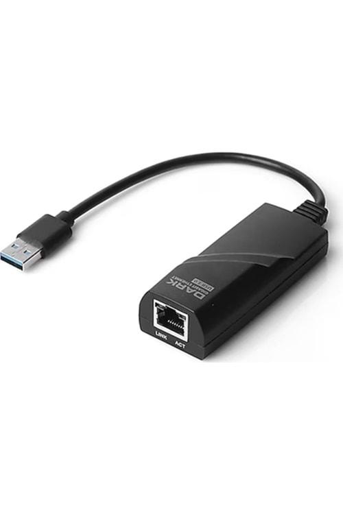 DARK DK-NT-U3GLAN2 USB 3.0 10/100/1000Mbps Gigabit Ethernet Adaptörü