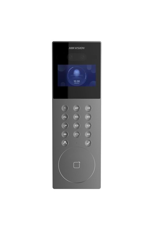 HIKVISION DS-KD9203-E6 Yüz Tanıma Kapı İstasyonu İnterkom Dış Ünite