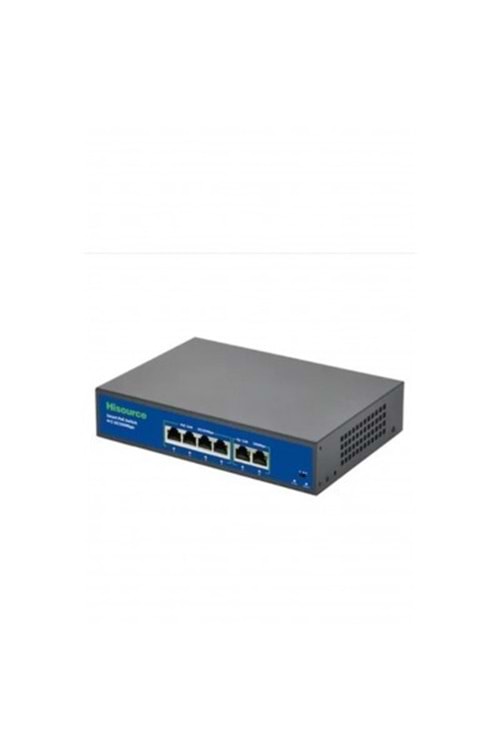 HİSOURCE Hİ-F0420FBL-A 4+2 POE SWİCH