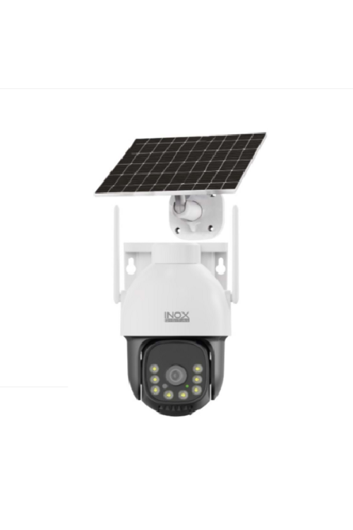 INOX-X12 AOV 4G 6MP BLACK LİGHT GECE RENKLİ 5V2A SOLAR COLOR E-SİM