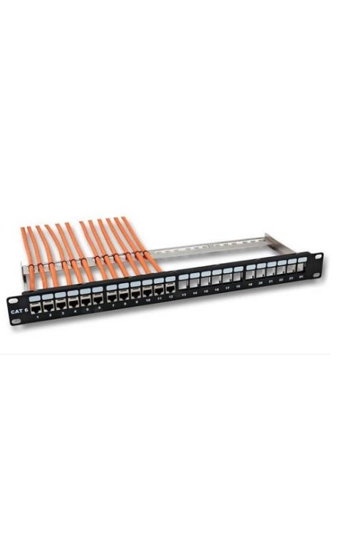 LEOPP-UB24-3824L CAT6 24 PORT UTP PATCH PANEL BOŞ