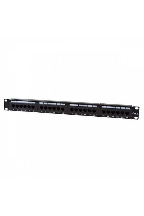 LEOPP-UC6-2524 CAT6 24 PORT UTP PATCH PANEL