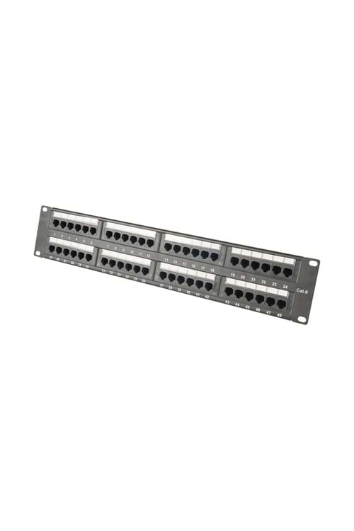 LEOPP-UC6-2548 CAT6 48 PORT UTP PATCH PANEL