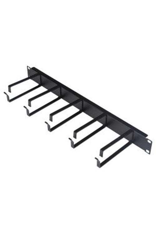 LANDE LN-KDG-YKD-1UKN-BL 1U 19 INCH ORGANIZER, 5 ALUMINYUM KANCALI(SIYAH)