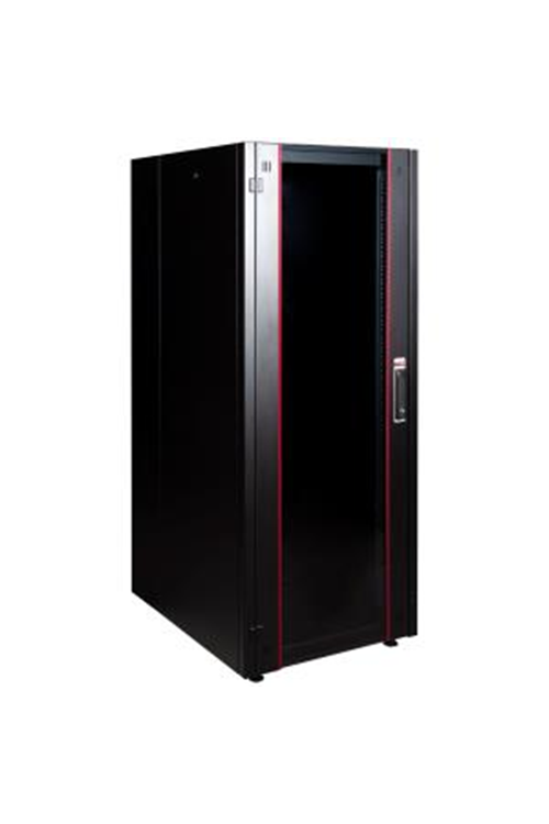 LANDE LNHL32U6080-BL-B KS-FS / 9473 -MONTAJLI 32U W600MM X D8000MM PROLINE400DIKILI TIP SERISI KABINET (SIYAH) (ON TEK ACILIM CAM/BTURKIYEPAKET/TEKERLEKSIZ)