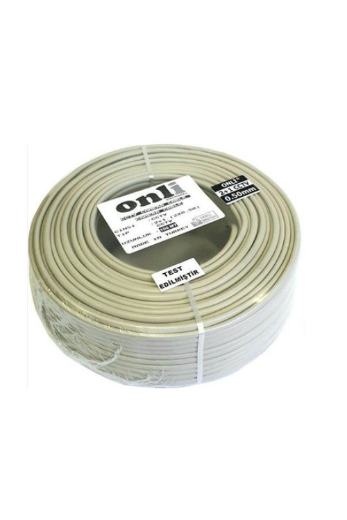 ONCAB OC-2201 2+1 1X0,22MM 2X0,22MM CCTV KABLO 250MT