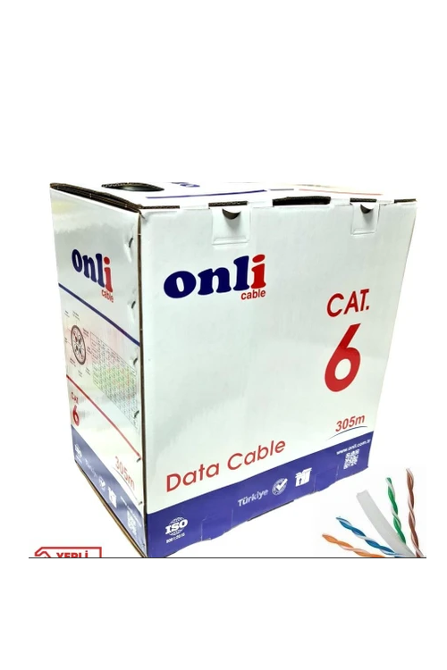 ONLİ CABLE ON-6005 CAT6(U-UTP) 24AWG PE 305MT OUTDOOR KABLO