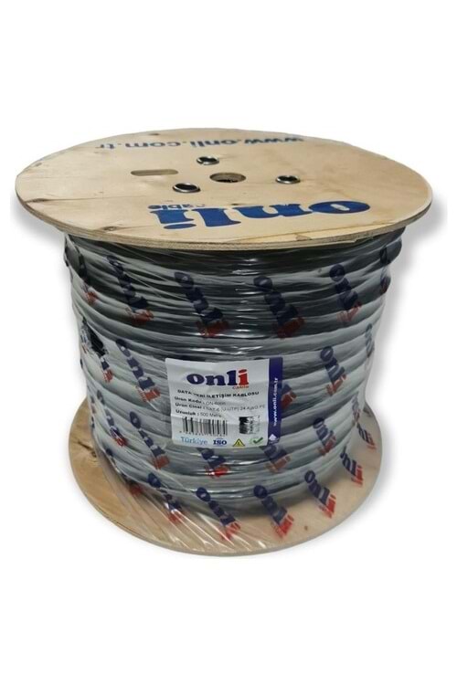 ONLİ CABLE ON-6005 CAT6(U-UTP) 24AWG PE 500MT OUTDOOR KABLO