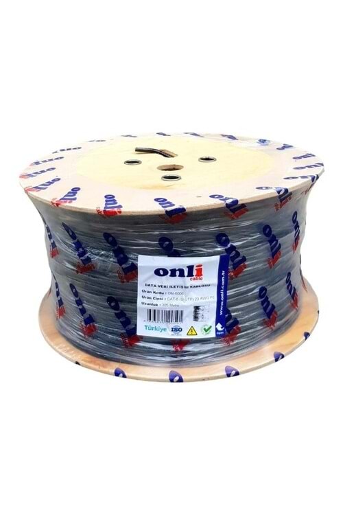 ONLİ CABLE ON-6006 CAT6(U-UTP) 23AWG PE 305MT OUTDOOR KABLO