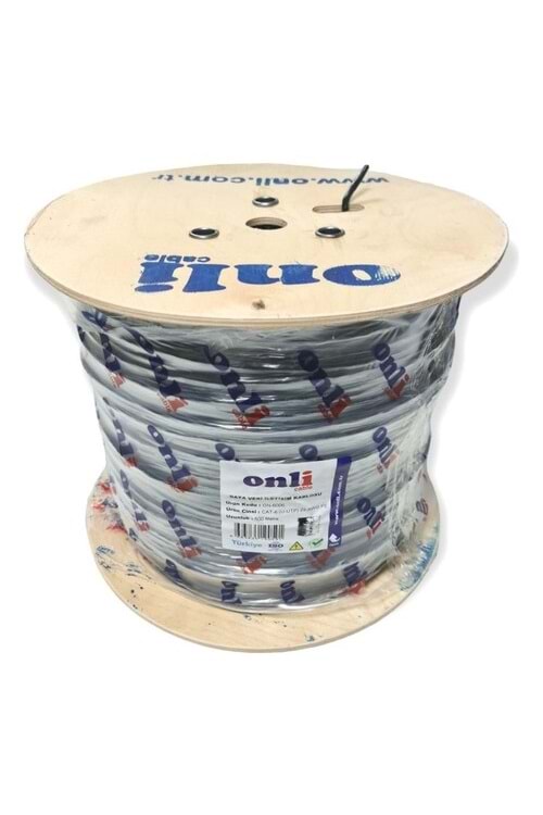 ONLİ CABLE ON-6006 CAT6(U-UTP) 23AWG PE 500MT OUTDOOR KABLO