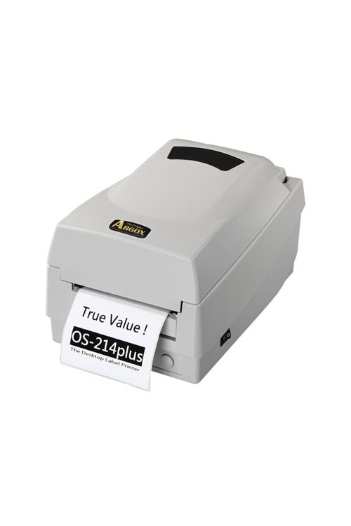 ARGOX OS-214 PLUS THERMAL+THERMAL TRANSFER SERİ+USB+PARALEL 76 MM-SN 203 DPİ BARKOD YAZICI