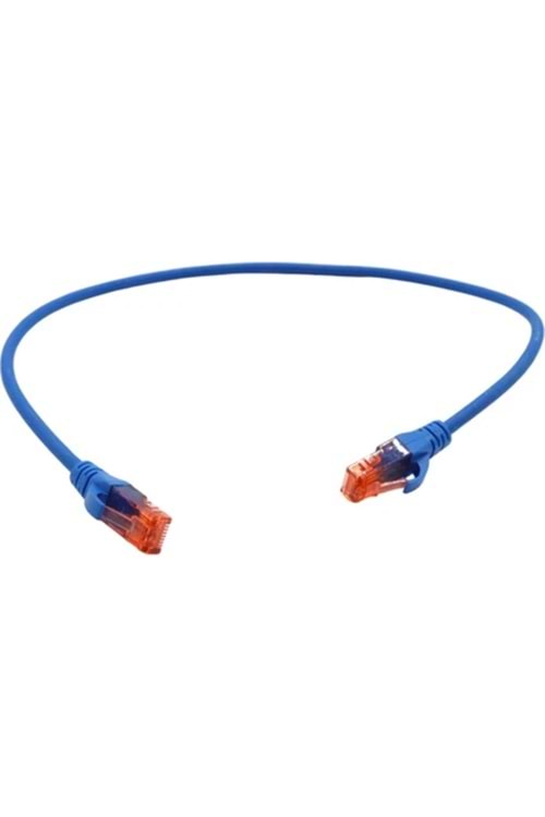 CAT6 UTP LSZH PATCH CORD 0,50MT BLUE