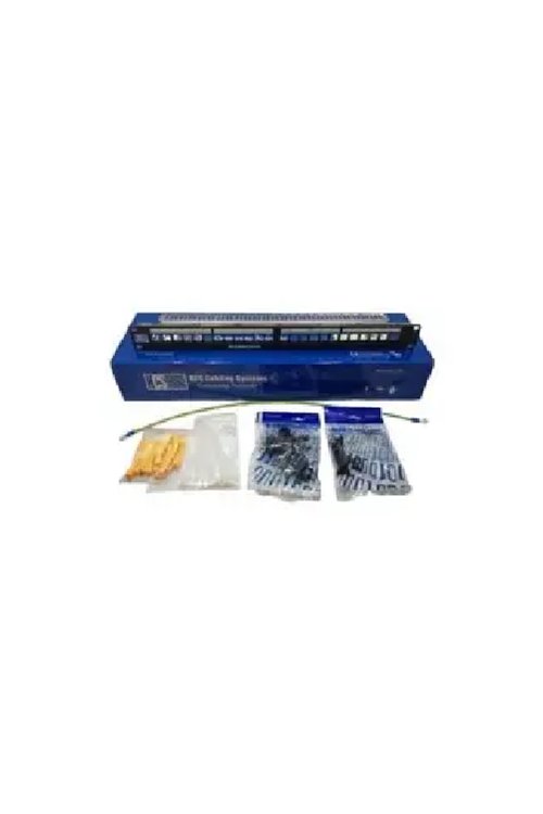 REÇBER-RD-042U24 24 PORT KEYSTONE JACK 1U UTP PATCH PANEL