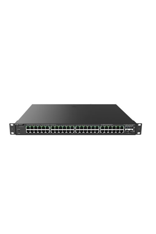 RUIJIE REYEE RG-NBS3100-48GT4SFP-P 48 Port 10-100-1000 Yönetilebilir (L2) 4 SFP Rack mount 48 Adet Poe 370W Switch