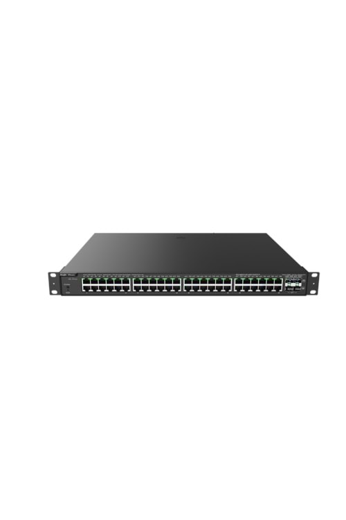 RUIJIE REYEE RG-NBS3100-48GT4SFP-P 48 Port 10-100-1000 Yönetilebilir (L2) 4 SFP Rack mount 48 Adet Poe 370W Switch