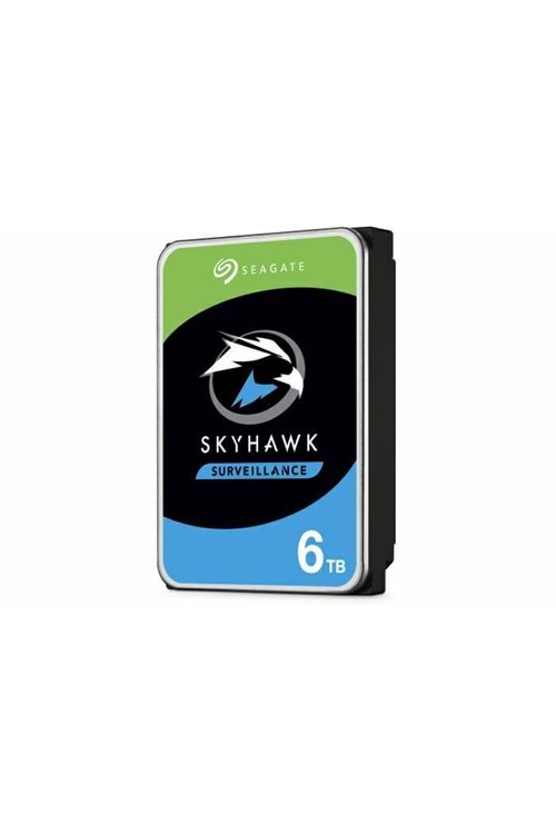 SEAGATE ST6000VX001 SKYHAWK 3.5 6TB 5900rpm 256mb SATA 7/24 Harddisk