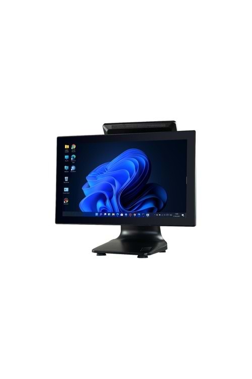 POSTÜRK TX-1560M İ5 4200U 8GB 256GB NVMe SSD 15,6 Multi Dokunmatik 10.1 ARKA EKRAN Antrasit Pos Pc