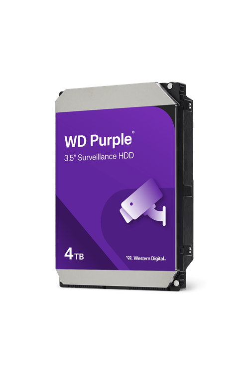 WESTERN DİGİTAL PURPLE WD43PURZ-74BWPY0 4TB WD 3.5 SATA3 5400RPM 256MB 7/24 GUVENLIK (3 YIL RESMI DIST GARANTILI)