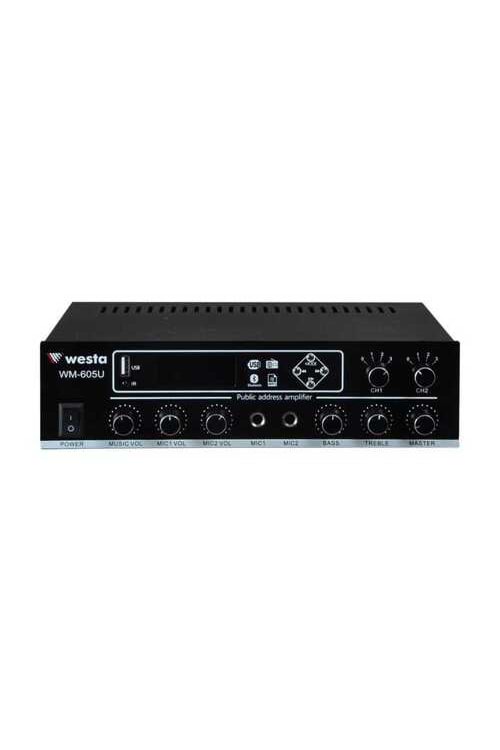 WESTA WM-605U 2 BÖLGELİ ANFİ 100 W