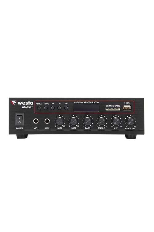 WESTA WM-750U 80WATT MİXSER AMPLİFİER