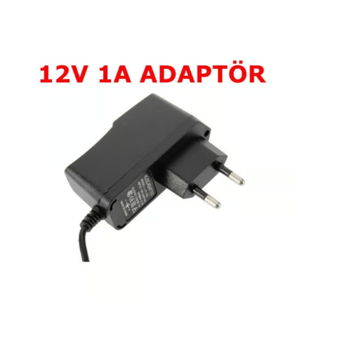12V 1A ADAPTÖR PLASTİK