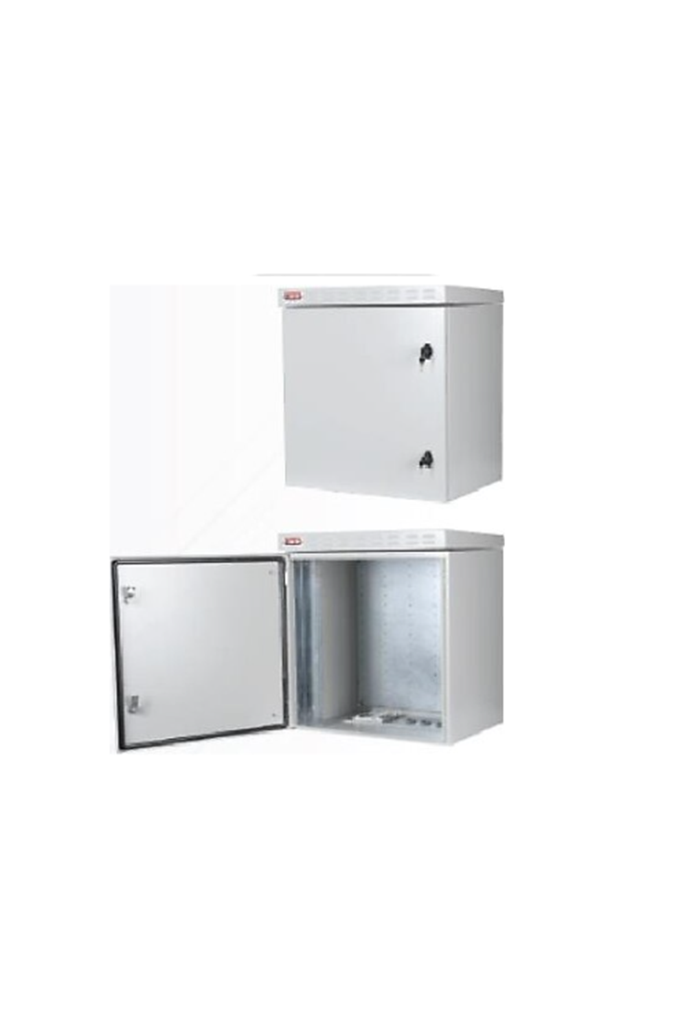 LANDE LN-ESOIP5509U6060-LG MONTAJLI 09U 19 INCH W600MM D600MM (2 FAN UYUMLU)PROLINE500-O SAFEBOX OUTDOOR SERISI IP55 KABINET(BEYAZ) (ON TEK ACILIM METAL/A)