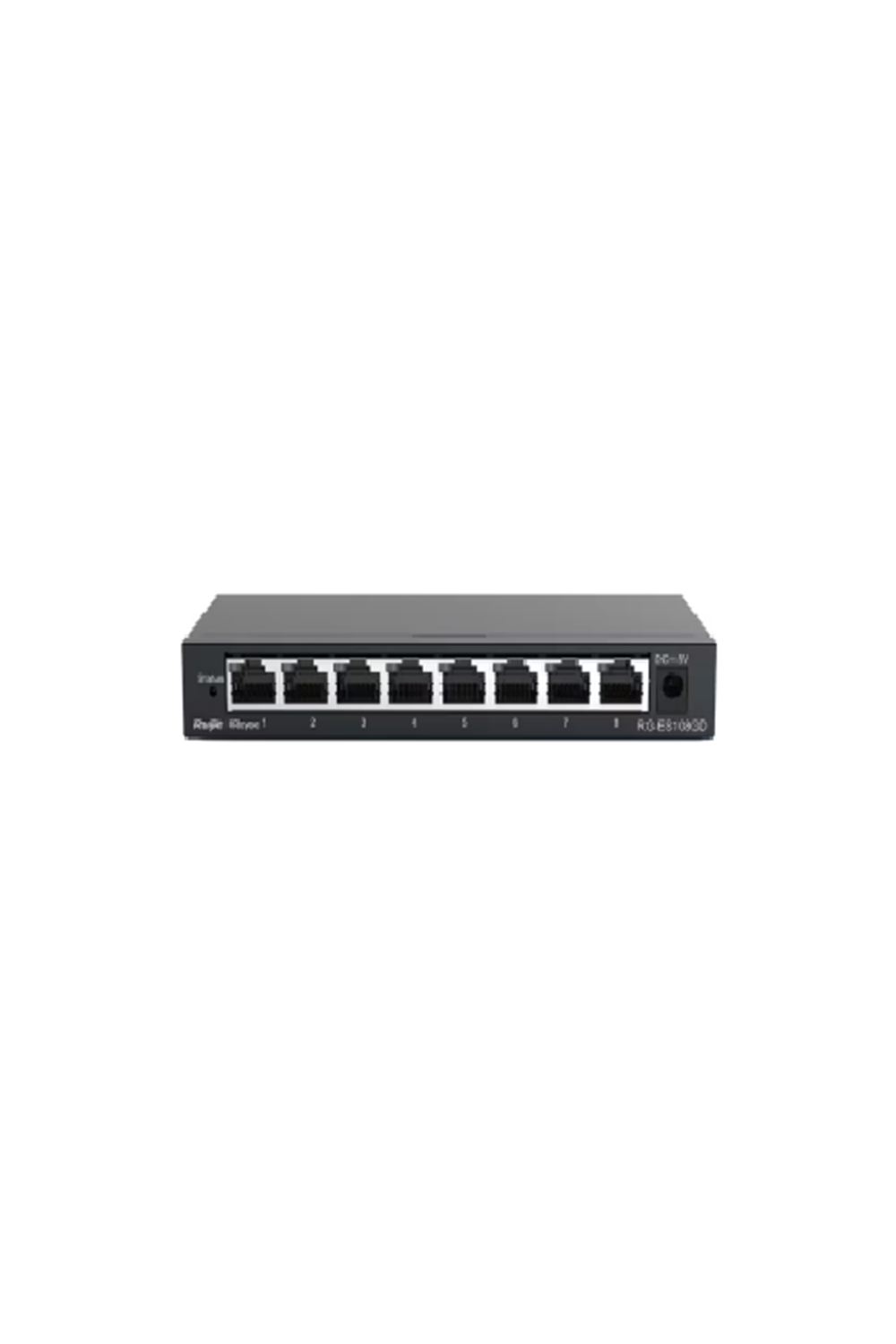 Ruijie Reyee RG-ES108D 8 Portlu, 10/100 Fast Ethernet, Tak Çalıştır Switch, Metal Kasa